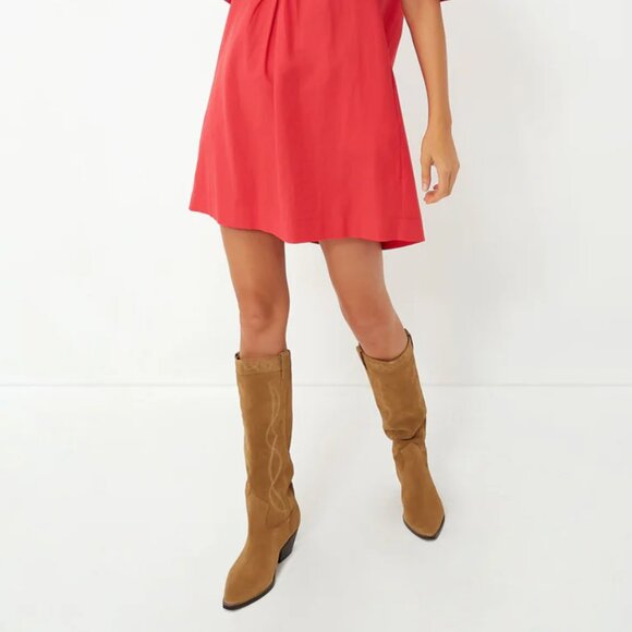 Marc Fisher Natural Edania Cowboy Boots Size 9.5 New - Picture 12 of 12